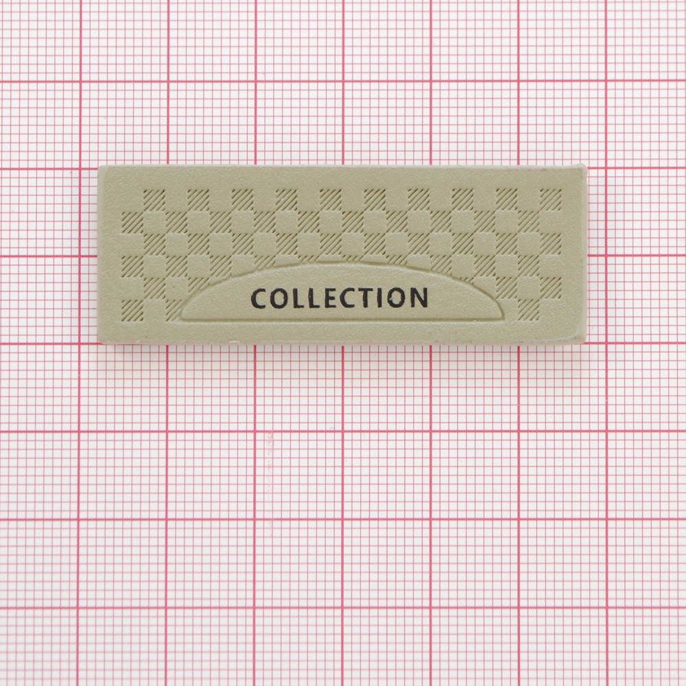 Лейба кожзам Collection, 5,5*2см, оливковый, черный, шт. Лейба Кожзам