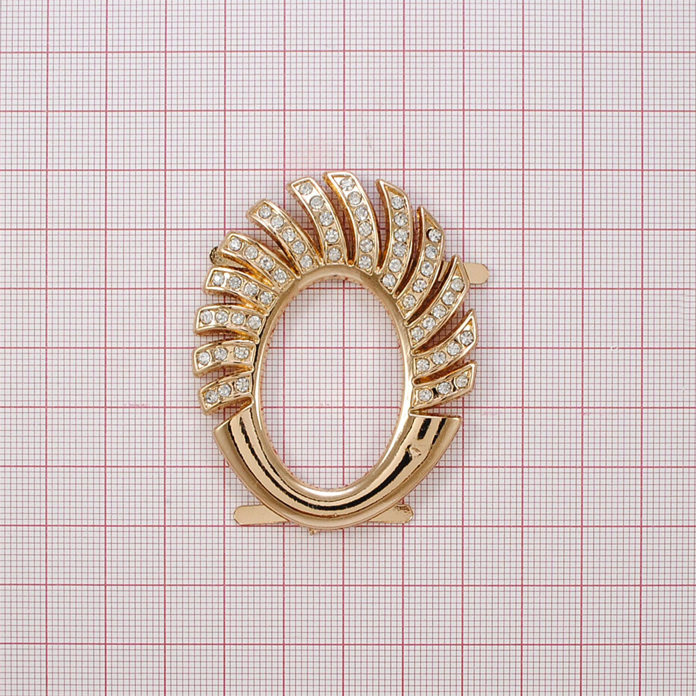 Краб металл GOLD, шт. Крабы Металл Геометрия Декор