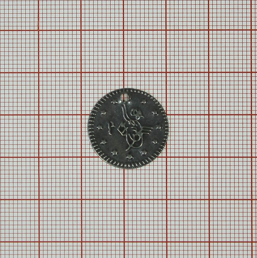 Украшение металл монетка окс. 1т.шт. Украшения Металл