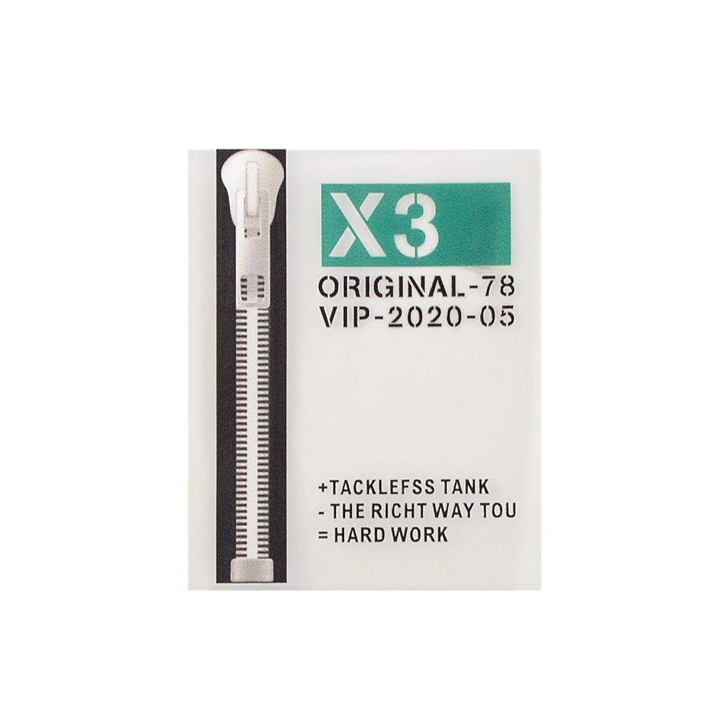 Лейба клеенка Карман Змейка X3, 7*8,5см, серый, белый, черный, зеленый, шт. Лейба Клеенка