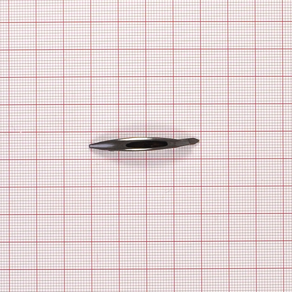 Краб металлический Коготок 3,7см BLACK NIKEL, шт. Крабы Металл Геометрия