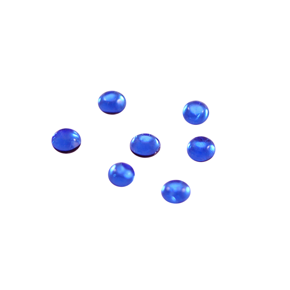 Стразы стекло клеевые SS-6 2мм, синий (sapphire) 144тыс.шт, уп. Стразы стекло 1000-50 гросс