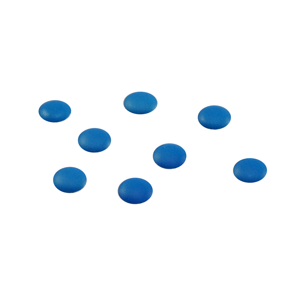 Стразы неон клеев. круг 4мм синий (acid blue) 28,8тыс.шт; уп. Стразы клеевые флуоресцентные