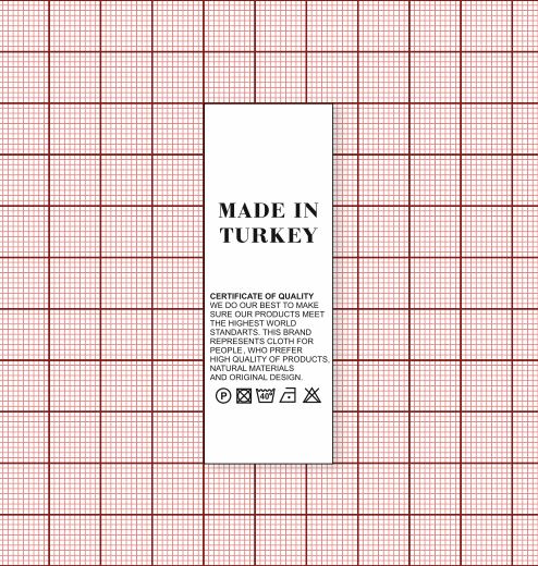 Процентовка бумажная Made in Turkey 25*70мм /японская бумага/, 50м. Made in