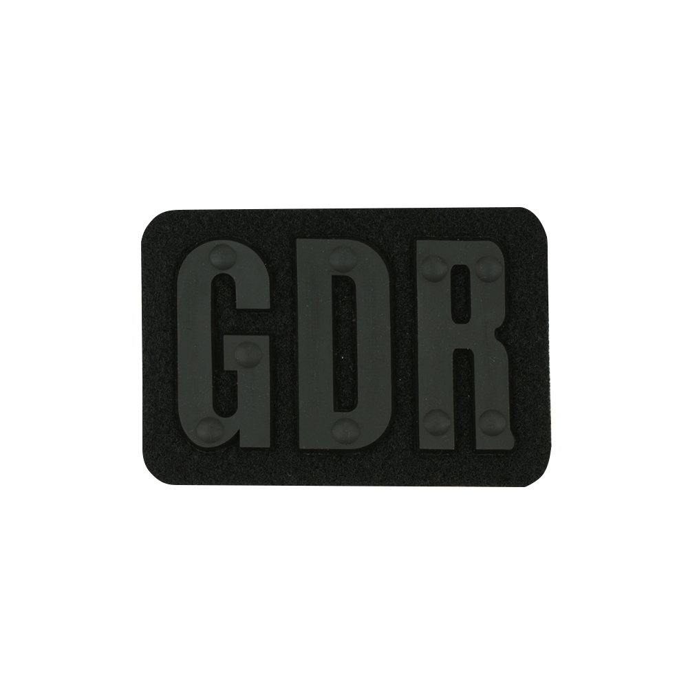 Лейба войлок, резина GDR прямоугольная 11.5*8см черный, шт. Лейба Войлок, Ворс