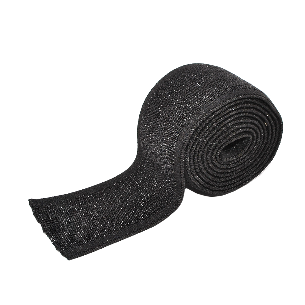 Резинка Трава, 4см, черный, ярд. Резинка