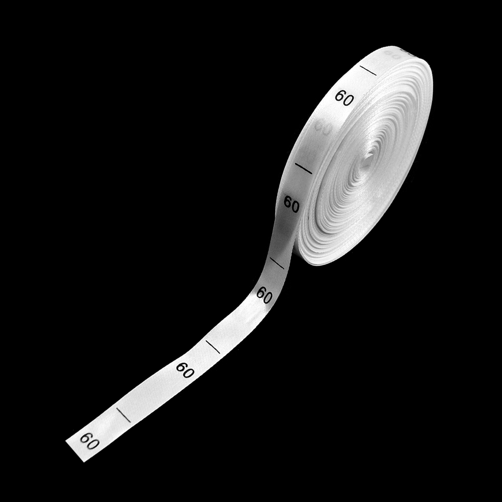 Размерник нейлон белый 60 /1250шт/, 50м. Размерник накатанный нейлон