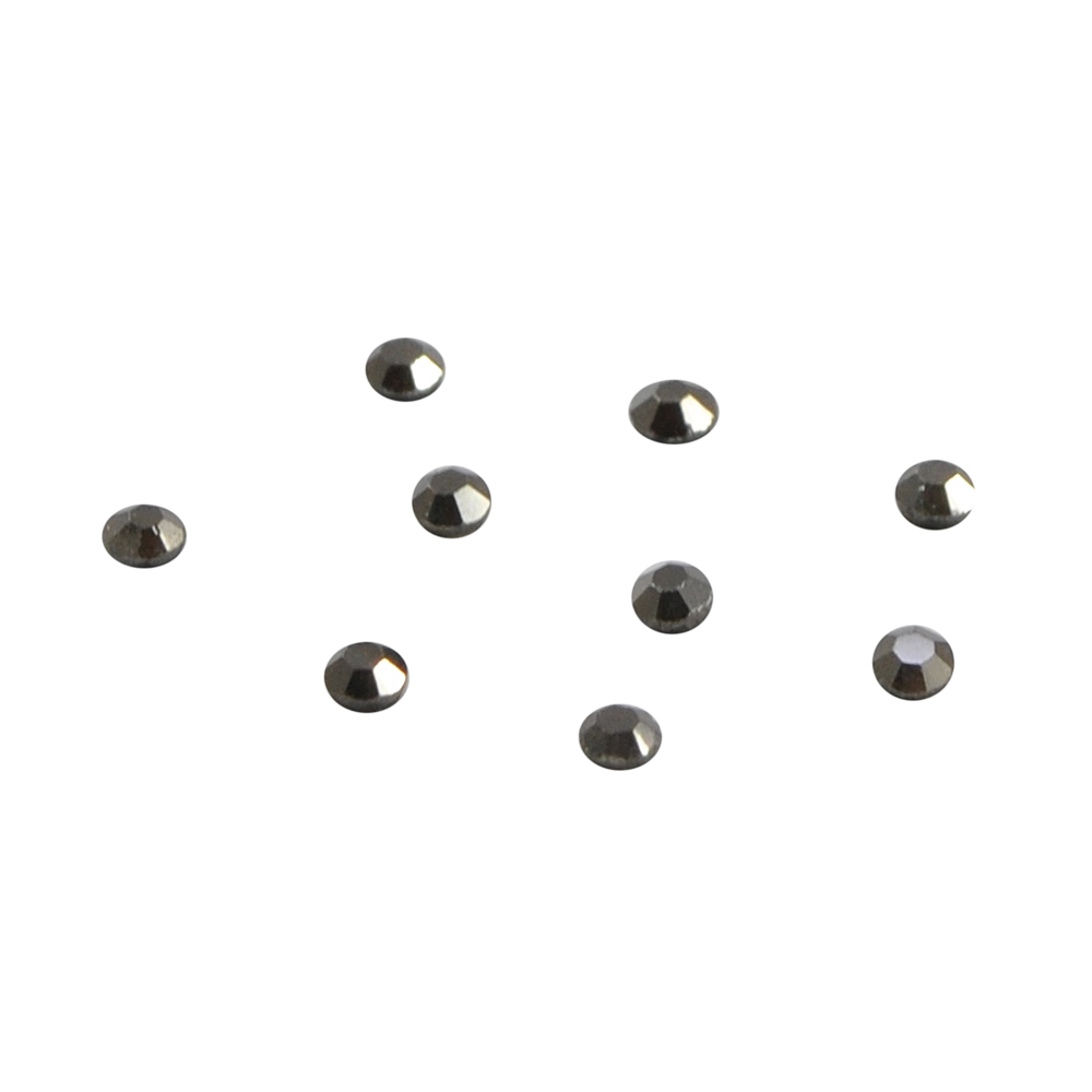 SW Камни клеевые/Т/SS6 зеркальный(jet hematite), 1уп /144тыс.шт/. Стразы DMC 100-1000 гросс