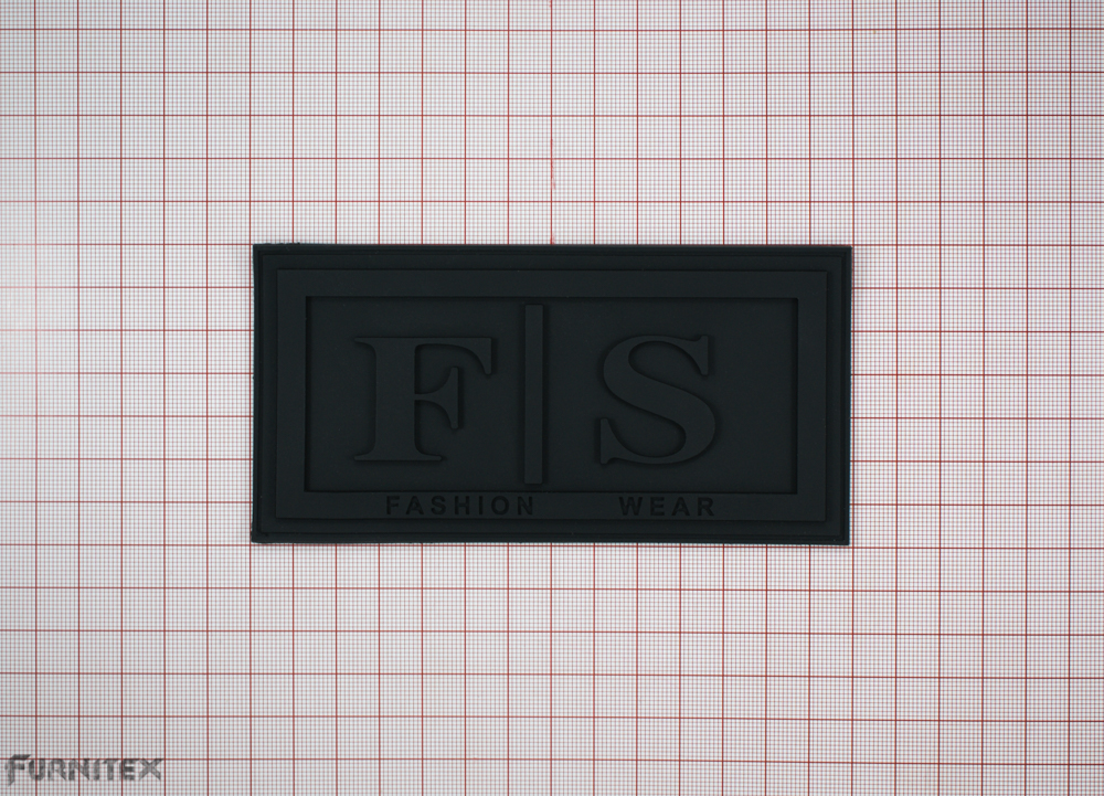 Лейба резиновая FS 6.8*13.8см черный. Лейба Резина
