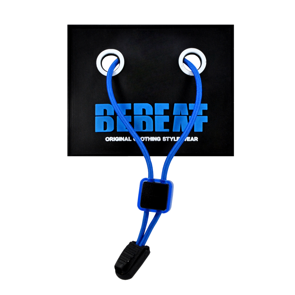 Лейба резиновая со шнурком BEBEAT, 8.5*6,9см, черный, белый, синий, голубой, шт. Лейба Резина