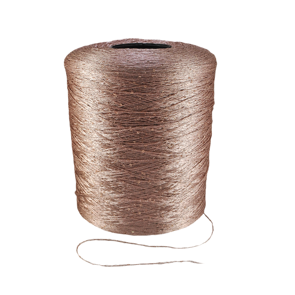 Нить с пайетками, 300den, диаметр 14см, пудра, кг. Нитка Разное