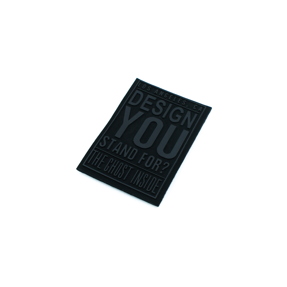 Лейба войлок, резина DESIGN YOU 7.3*5см черный. Лейба Войлок, Ворс
