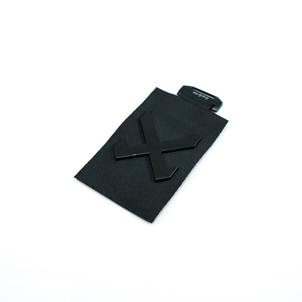 Лейба тканевая, металл  Х 5*9,5см черный, шт. Лейба Ткань