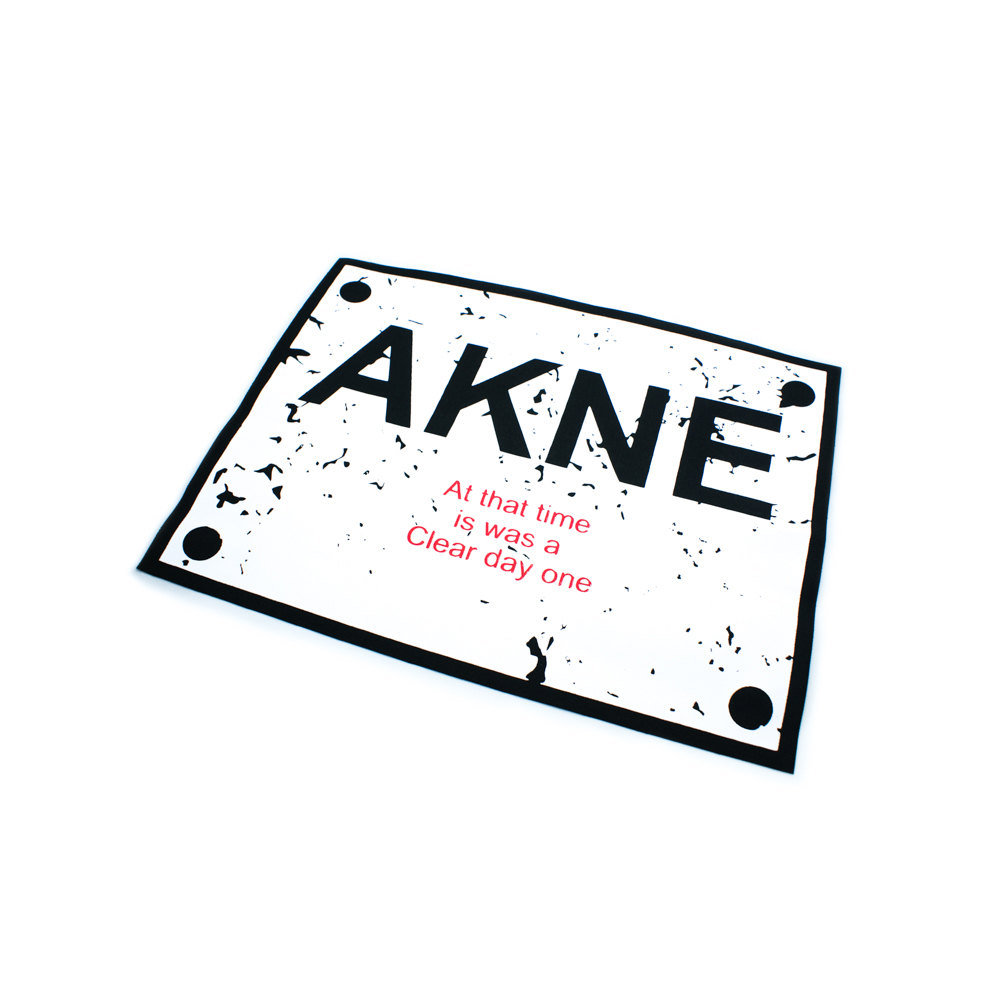 Аппликация пришивная AKNE 29,5*22см белый, черный, красный, шт. Аппликации Пришивные Постер