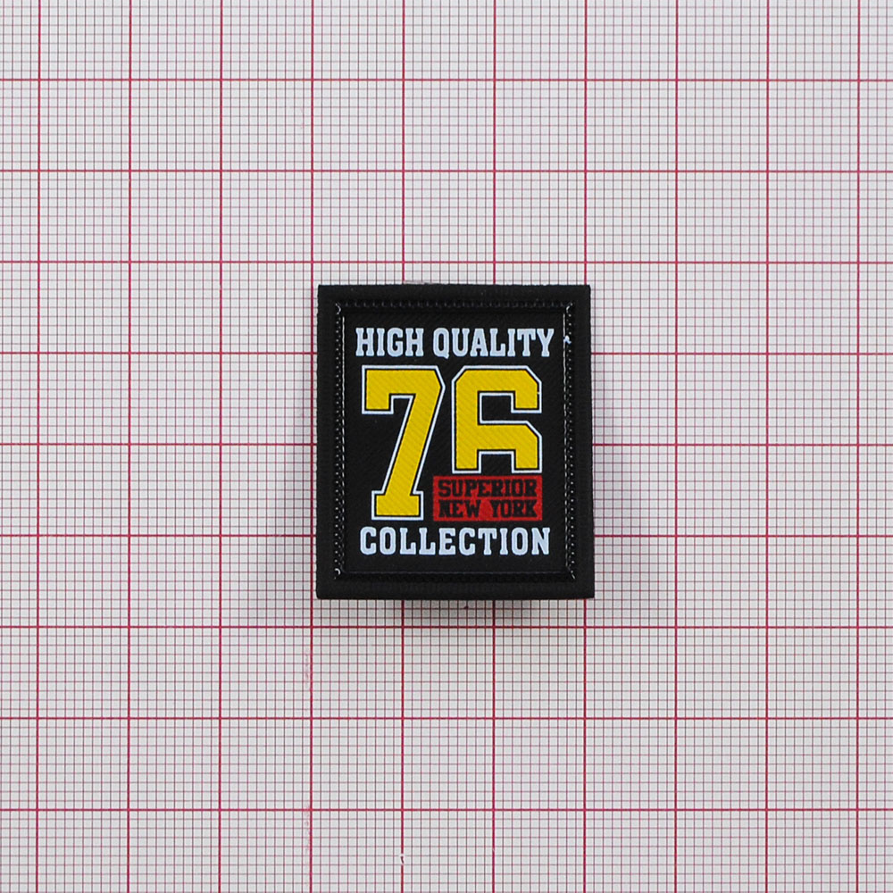 Лейба резиновая HIGH QUALITI 76, 3*3,5см, черный, желтый, красный, белый,  шт. Лейба Резина