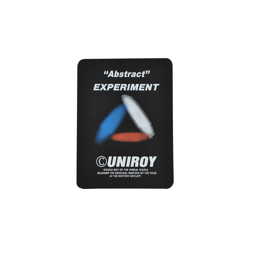 Лейба резиновая UNIROY, 9,5*7см, черный, белый, синий, красный,  шт. Лейба Резина