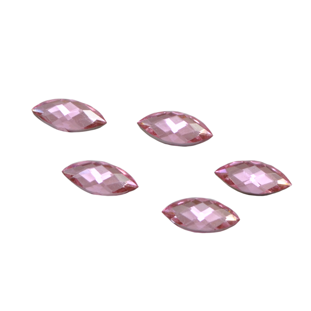 Стразы Д на клей, капля 7*15мм св-розов 13, 1тыс.шт. Стразы на клей