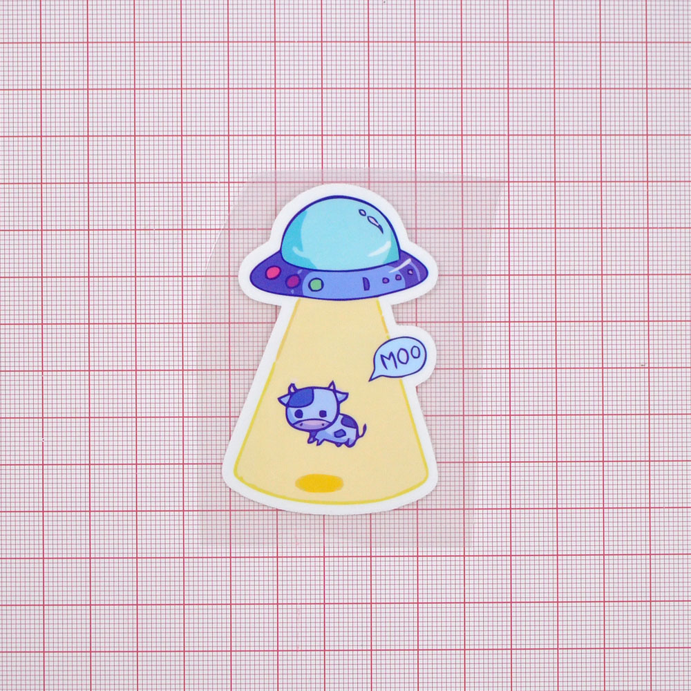 Термоаппликация НЛО  7*4,5см, бежевый, голубой, фиолетовый, шт. Термопереводки Детские