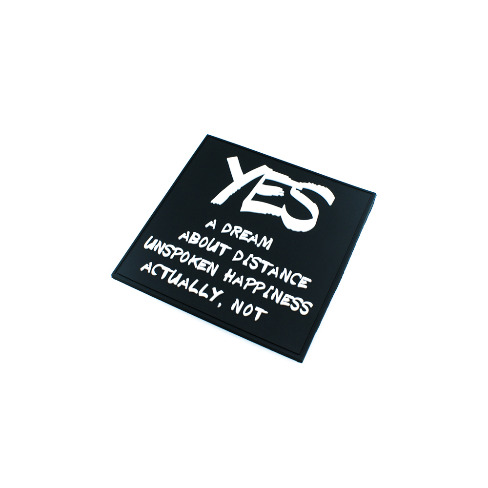 Лейба резиновая Yes 10*10см черный, белый. Лейба Резина