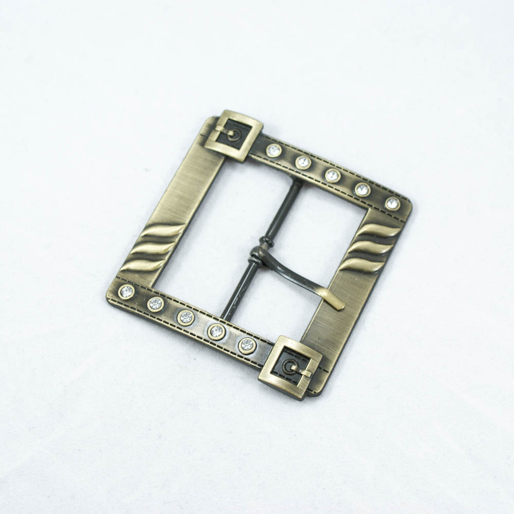 Пряжка металл 7851 5см ANTIK brass brush . Пряжка