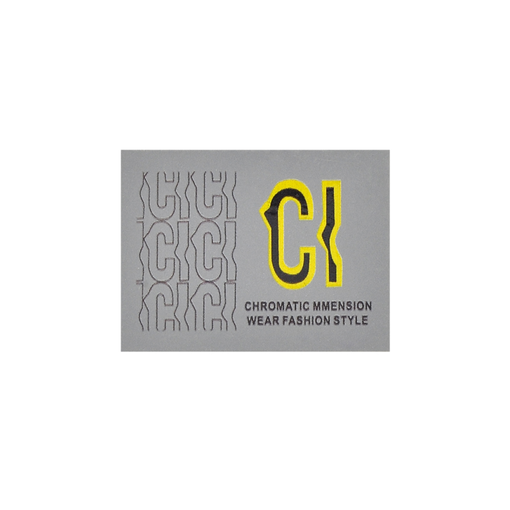 Лейба светоотражающая, CI, 4,8*3,8см, серый, черный, желтый, шт. Лейба Кожзам