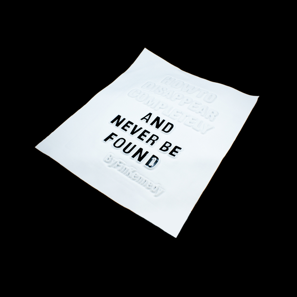 Аппликация пришивная конгрев And never be found 22,5*28см белый, черный, шт. Аппликации Пришивные Рельефные
