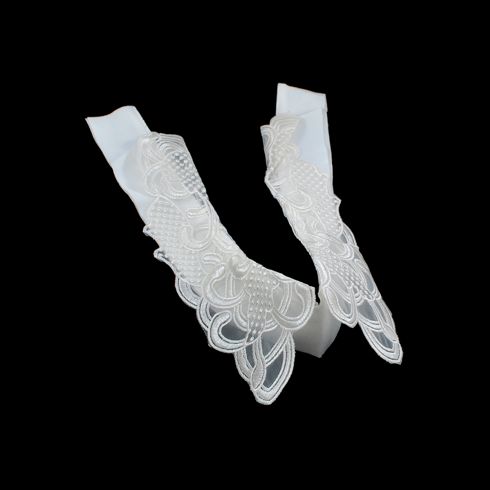 Воротник XS-003 белый кружево, шт. Воротники