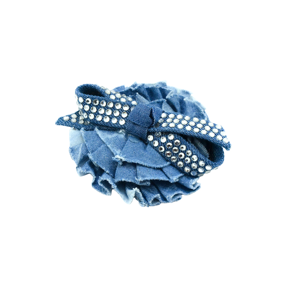 Аппликация декор джинс, ленточка-украшение металл. Аппликация Декор