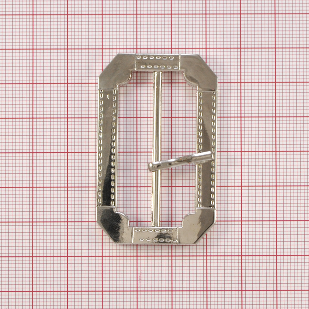 Пряжка металлическая 9425 44мм NIKEL . Пряжка