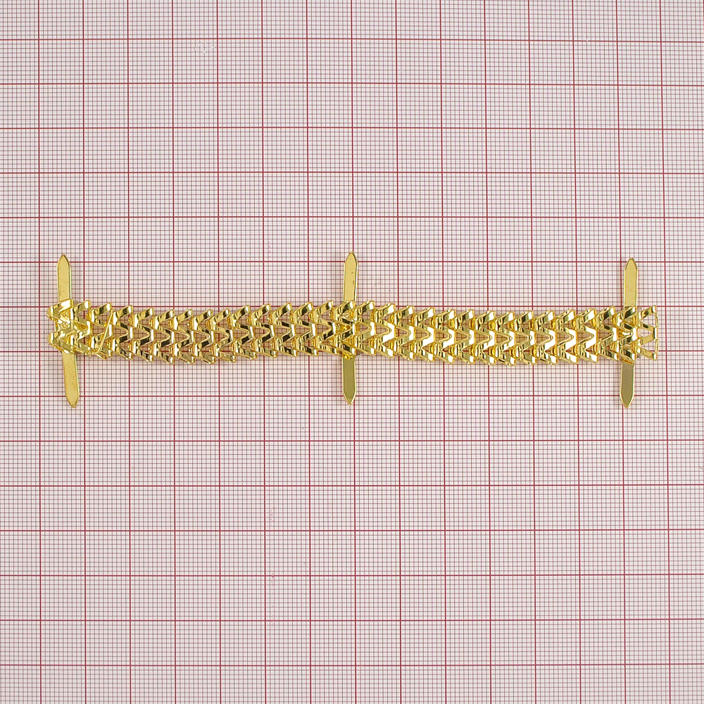 Краб металл91043 GOLD /краб/ 14,5см. Крабы Металл Геометрия Декор