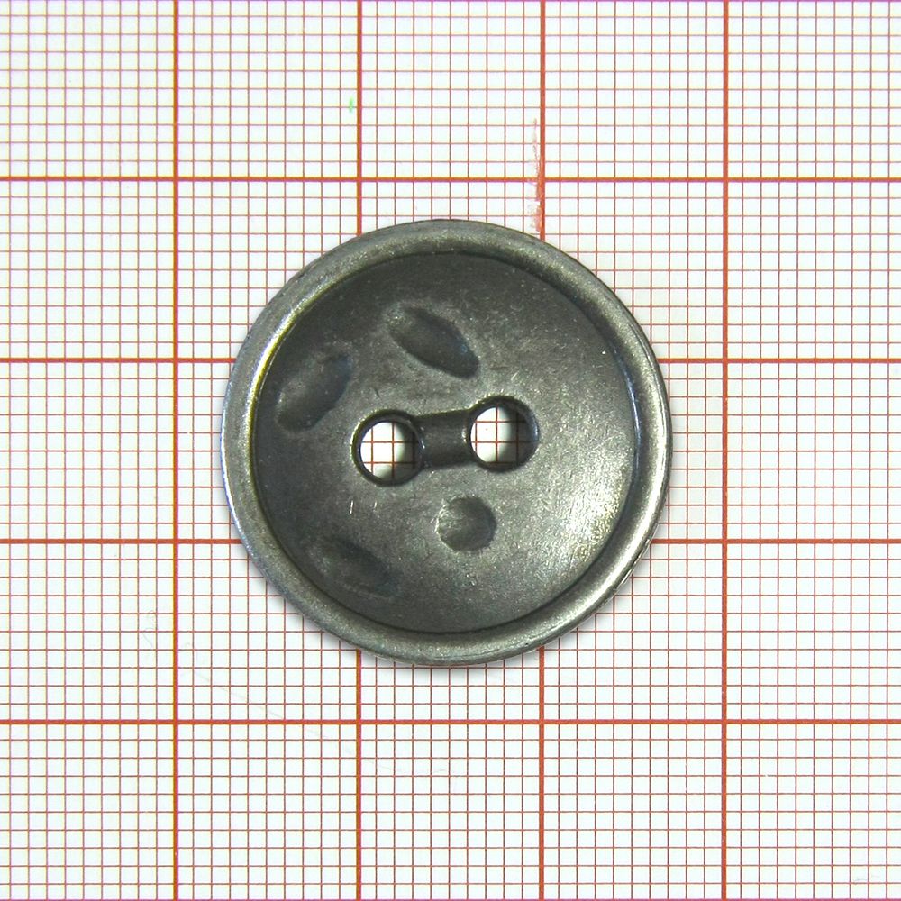 Пуговица металлическая 40L OXID 25мм. Пуговица металлическая