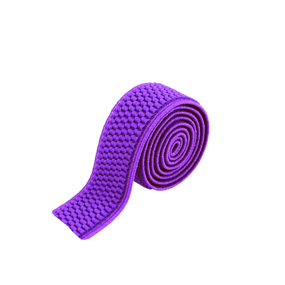 Резинка рельефная 2,1см, фиолетовый, 31ярд. Резинка