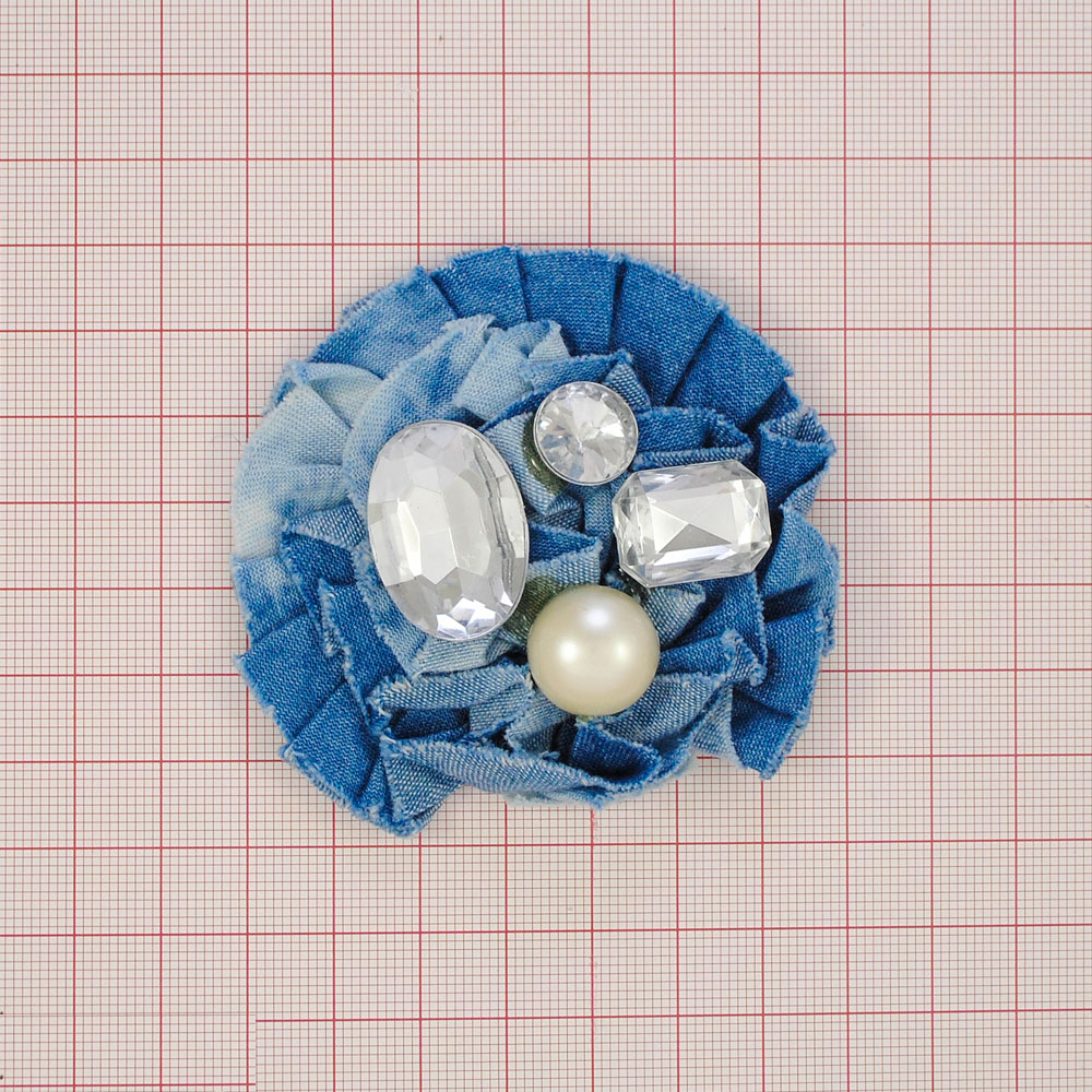 Аппликация декор джинс, украшение стекло. Аппликация Декор