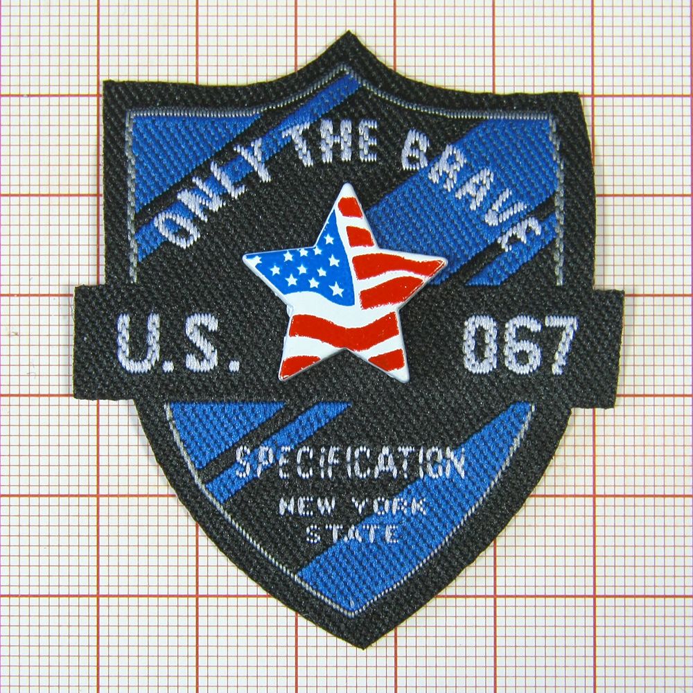 Лейба ткневая A10387 55*60мм USA 067, шт. Лейба Ткань