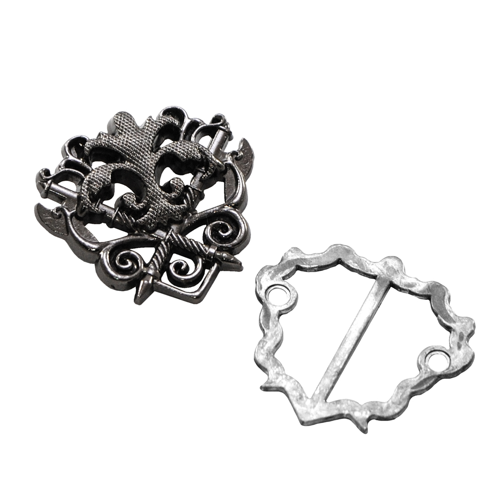 Лейба металл на ножках Герб 35*35мм, BN, шт. Лейба Металл