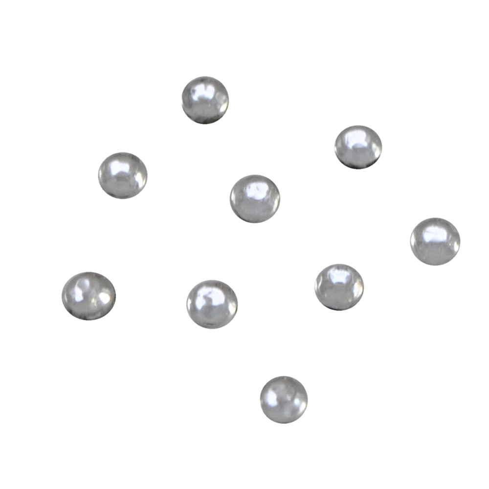 Стразы стеклянные клеевые SS-10 2,5мм, белые, 57,6тыс.шт., уп. Стразы стекло до 1000-50 гросс