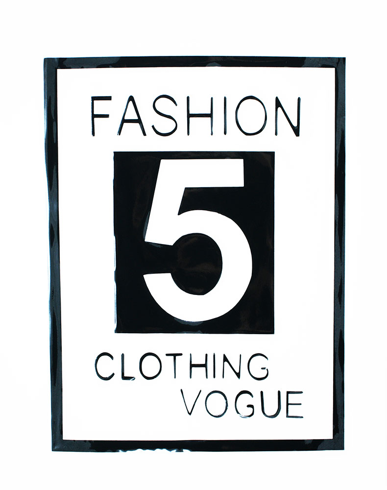 Аппликация пришивная конгрев 5 Clothing Vogue 26*20см. белый, черный, шт. Аппликации Пришивные Рельефные
