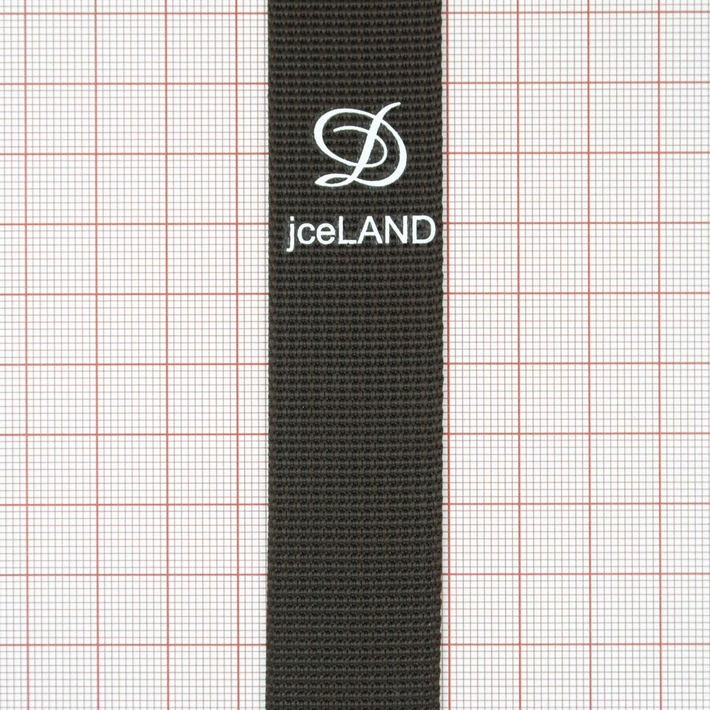 Тесьма D jceLAND 2,5см коричневая ярд. Тесьма