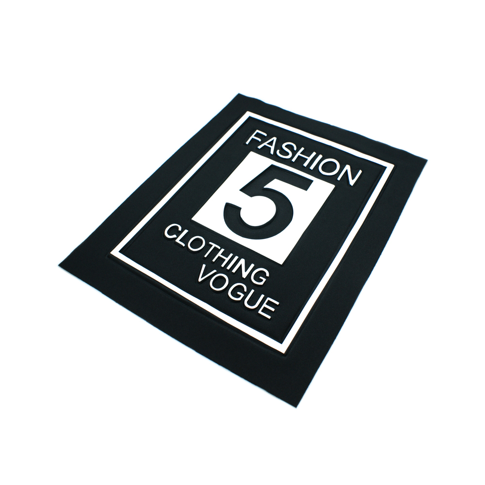 Аппликация пришивная конгрев 5 Clothing Vogue 26.5*21.5см черный, белый, шт. Аппликации Пришивные Рельефные