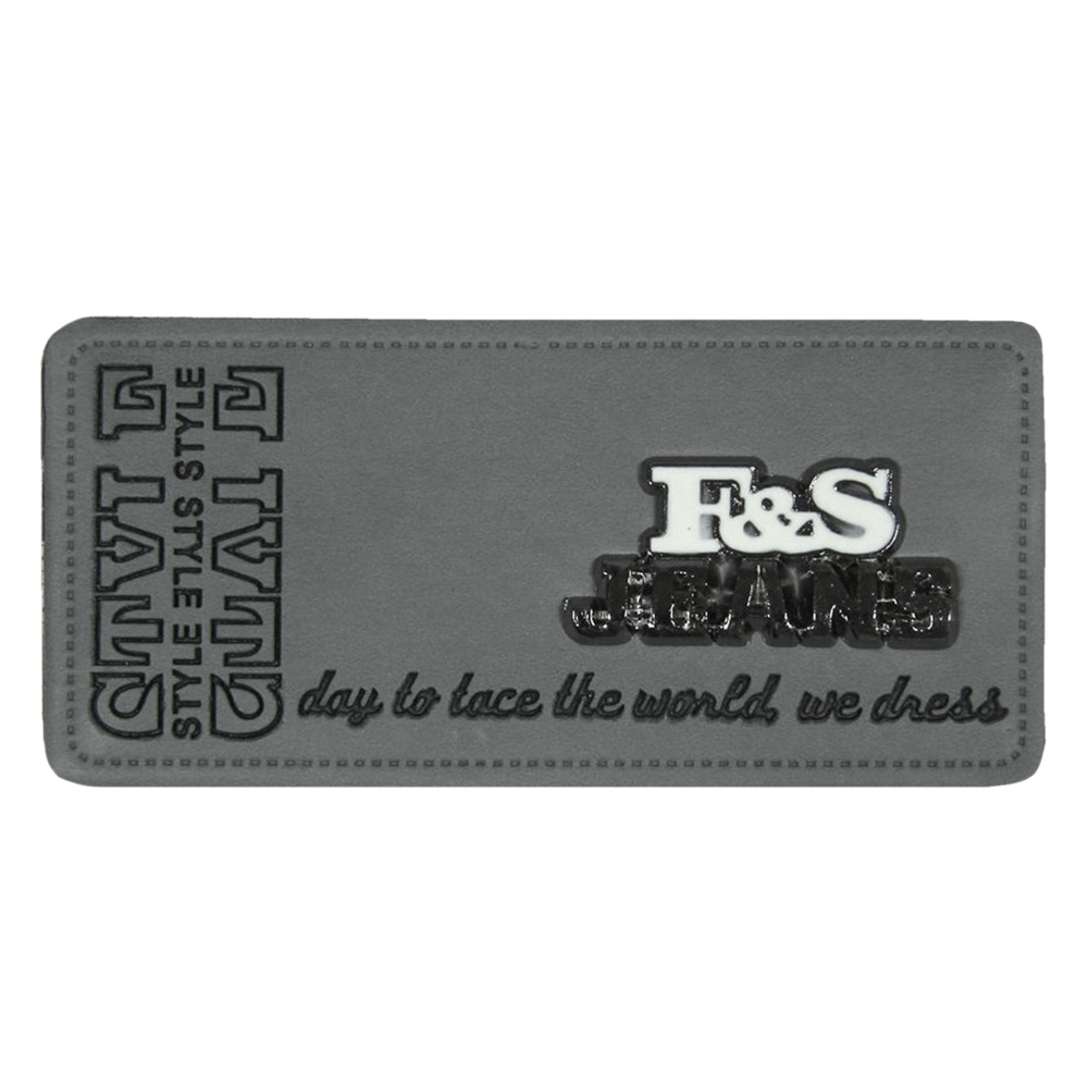 Лейба п/у F&S Jeans черная. Лейба Кожзам