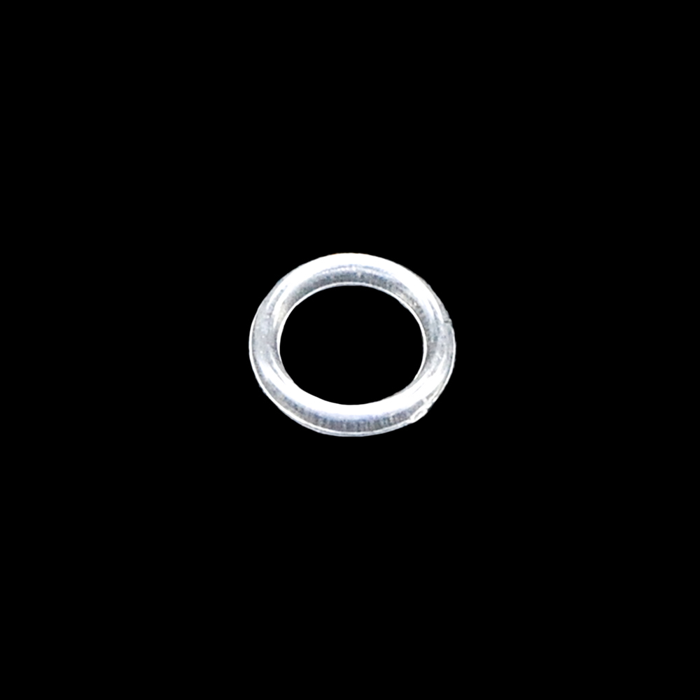 Кольцо бельевое пластик 7,5мм (внутр.), 11.4мм (внешн.), прозрачное, 1т.шт, уп. Кольцо бельевое