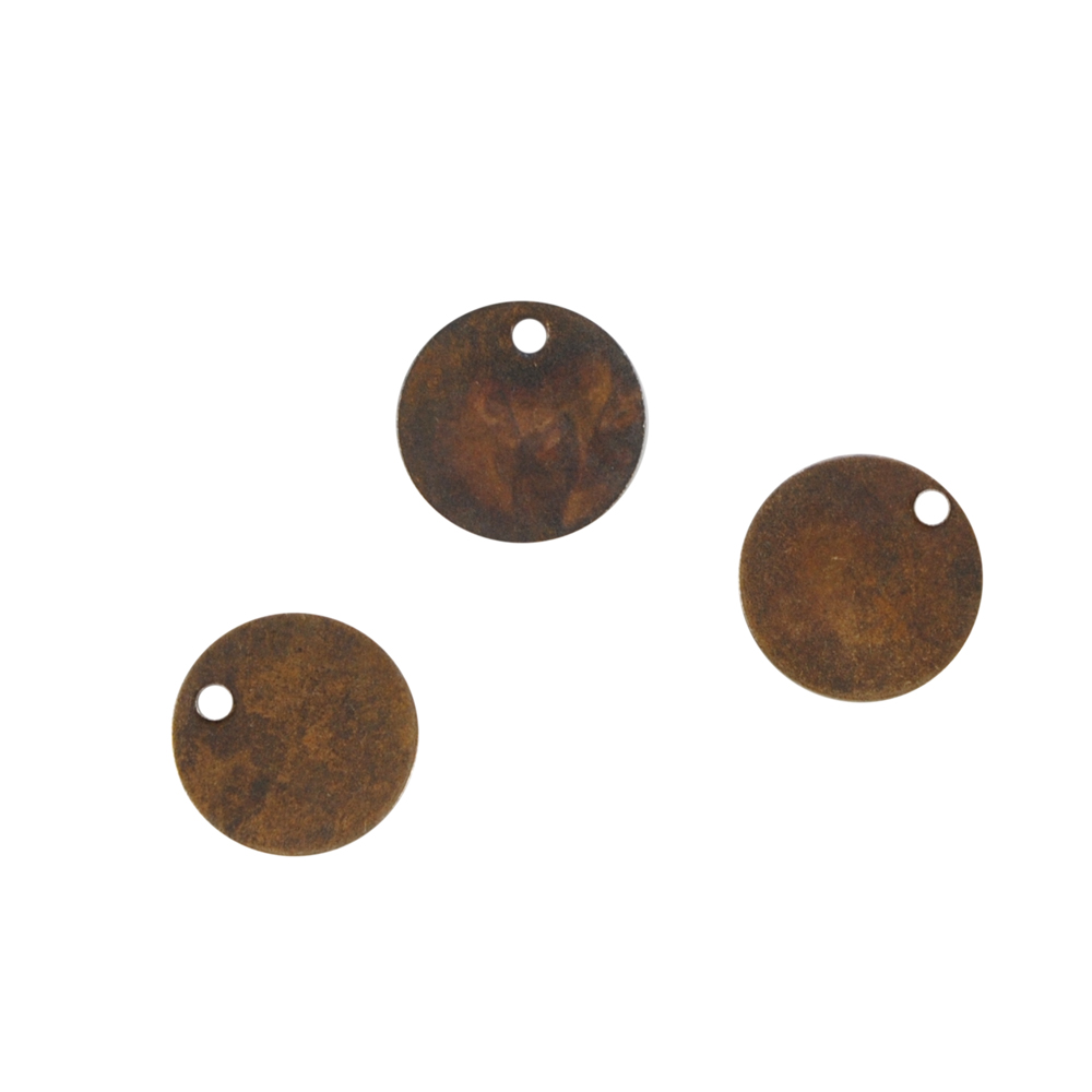 Украшение металл пайетки 1,5см /антик/. Украшения Металл