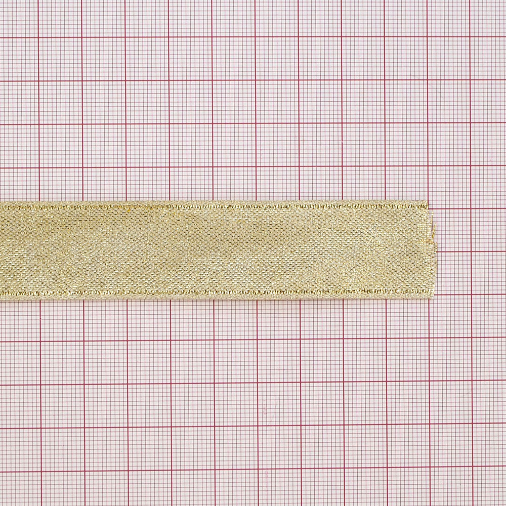 Тесьма декоративная люрекс, 2,5см 50м. Тесьма Разное