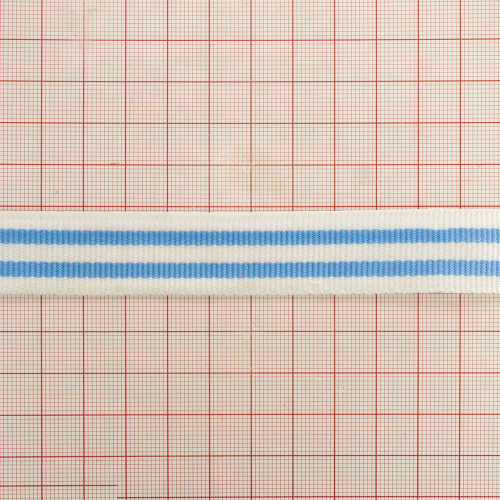 Тесьма декор, белый, розовый, 50м. Тесьма Разное