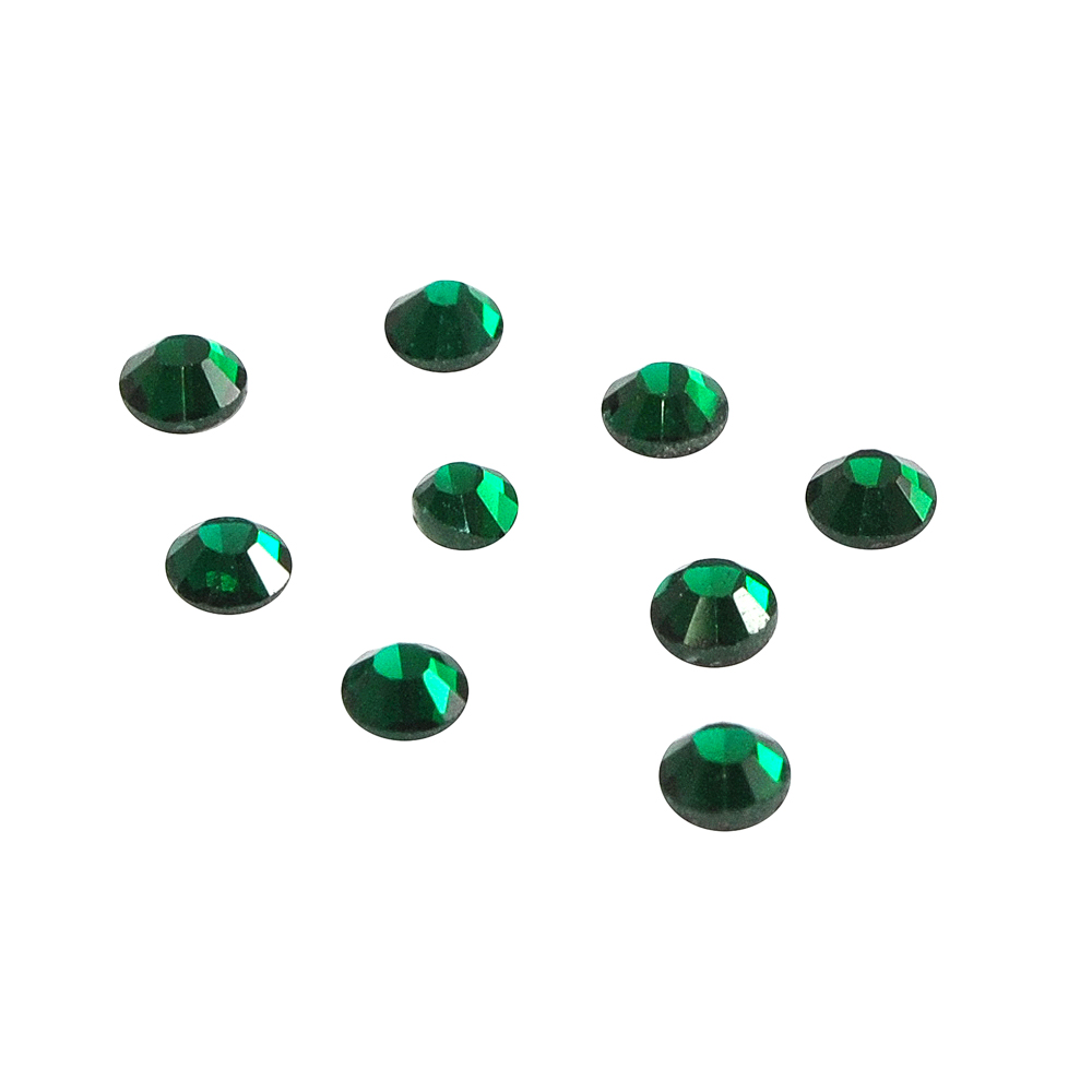 SW Камни клеевые/Т/SS16 зеленый(emerald), 1уп /1440шт/. Стразы DMC 10 гросс