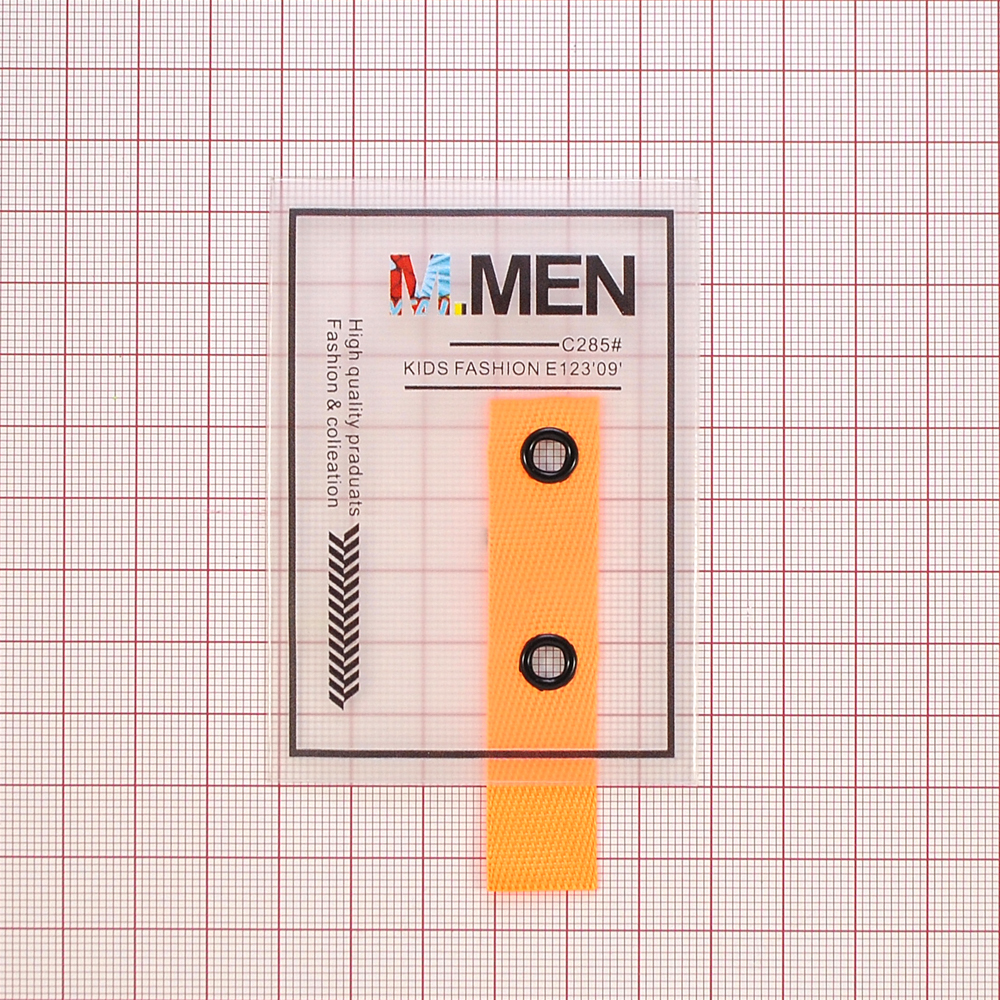 Лейба силиконовая c подвеской  MEN, 6*8.5см, прозрачный, черный, оранжевый, шт. Лейба Силикон