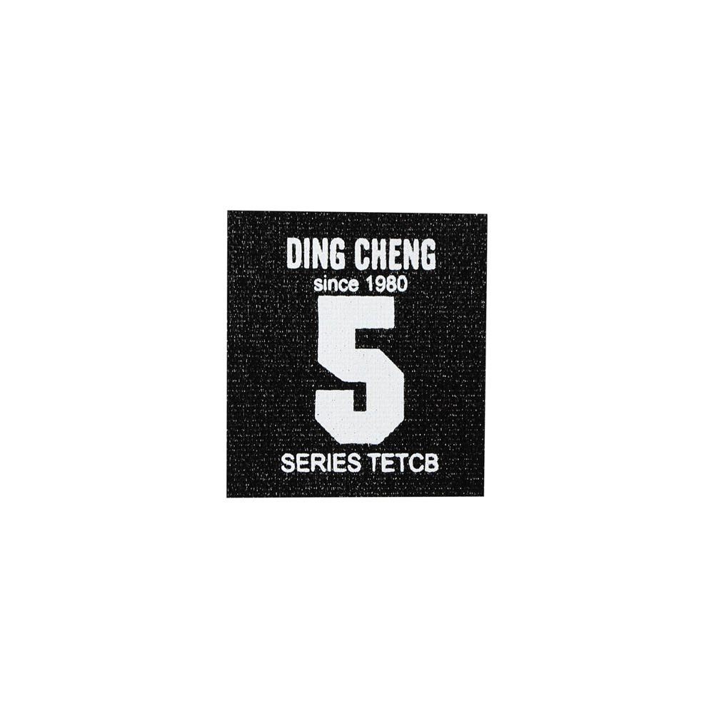 Лейба клеенка блестящая DING CHENG 5 4,3*4,6см, черно-белая, шт. Лейба Клеенка