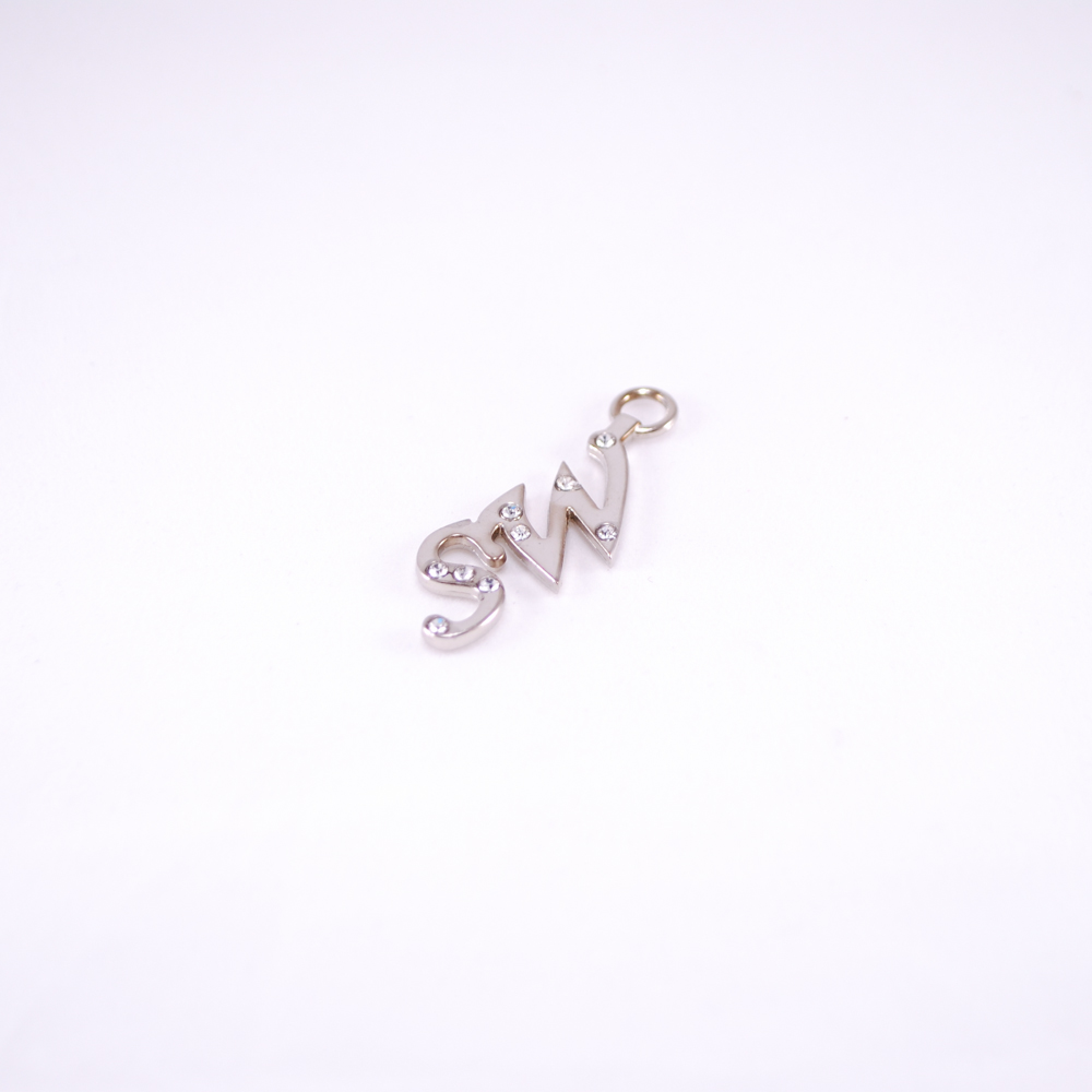 Подвеска металл SW NIKEL, камни ss6. Подвески