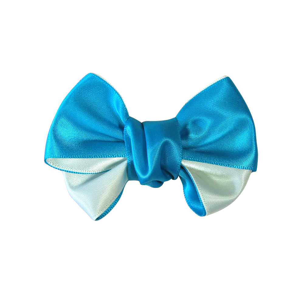 Аппликация декор обувная SABF2125 7,5*5см нифритово-зелен., желтый бантик, шт. Аппликации Пришивные Цветы Банты