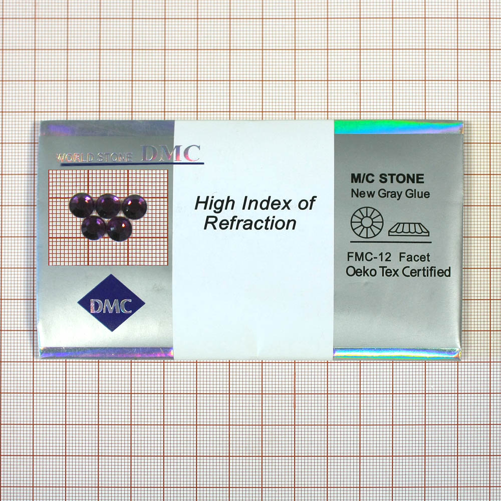 SW Камни клеевые/Т/SS30 фиолетовый(amethyst), 1уп /1440шт/. Стразы DMC 10 гросс